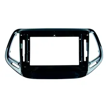 Moldura 2din Dvd Central MultimÃdia Tela 10 Jeep Compass Foto mini 1