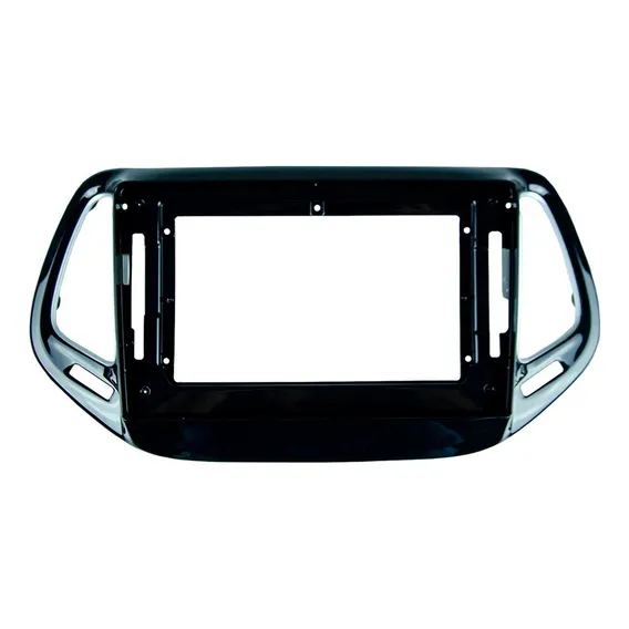 Moldura 2din Dvd Central MultimÃdia Tela 10 Jeep Compass Foto 1