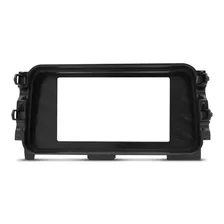 Moldura 2din Nissan Kicks 2017 2018 2019 2020 Black Piano Foto mini 3