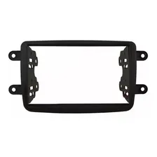 Moldura 2din Preto Duster Sandero Logan Oroch Captur Kwid Foto mini 1