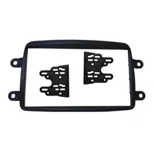 Moldura 2din Preto Duster Sandero Logan Oroch Captur Kwid Foto mini 3