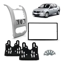 Moldura 2din Renault Sandero 07 08 09 10 11 Logan 2010 Foto mini 1