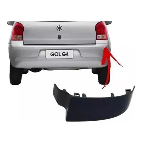Moldura Acabamento Lanterna Traseira Gol G4 Direito Foto 1