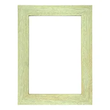 Moldura Armação Para Quadro A5 Tamanho 15x21 Aro Placa Foto Cor Carvalho Foto  mini 1