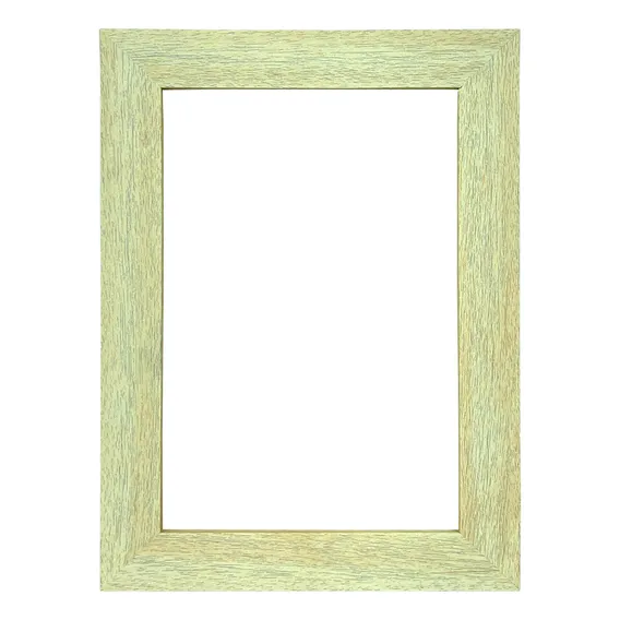 Moldura Armação Para Quadro A5 Tamanho 15x21 Aro Placa Foto Cor Carvalho Foto 1