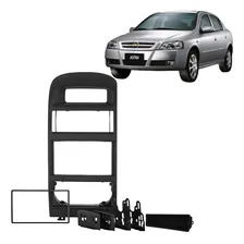 Moldura Astra Ar Digital 98/12 Rádio 1 Din 2 Din Mp5 Preta Foto mini  3