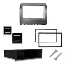 Moldura Central Painel 2 Din Fiat Palio Fire / Way Dvd Foto mini 2