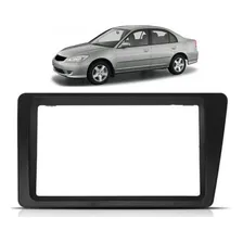Moldura Central Painel Honda Civic Dvd 2 Din MultimÃdia Foto mini 2