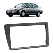 Moldura Central Painel Honda Civic Dvd 2 Din MultimÃdia Foto mini 1