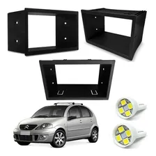 Moldura Cinta 2 Din Multmidia Japones Citroen C3 Ate 13 +led Foto  mini 1