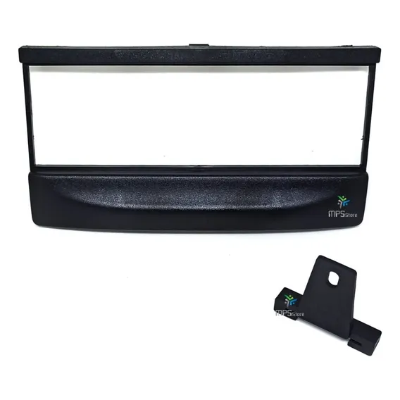 Moldura Contra Frente 1din Ranger F250 F350 F4000 Preto Foto 1