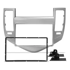 Moldura Do Painel 2 Din Chevrolet Cruze 2011 A 2014 Prata Foto  mini 1