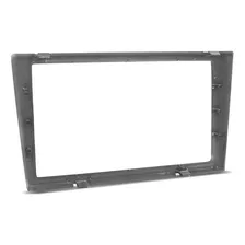 Moldura Do Painel 2 Din Chevrolet Montana 2005 2006 Prata Foto mini 3