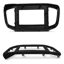 Moldura Do Painel 2 Din Fiat Strada 2020 2021 Preto Foto mini 2