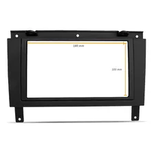 Moldura Do Painel 2 Din Gol 1999 A 2005 Preto Dvd Multimidia Foto mini 4