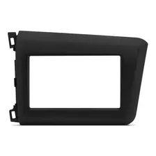 Moldura Do Painel 2 Din Honda Civic 2012 2013 2014 Preta Foto mini  2
