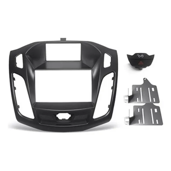 Moldura Dvd 2 Din Ford Focus 2011 A 2016 Foto 1
