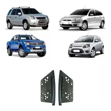 Moldura Dvd 2 Din Multimídia Ford Ka Preta Ap488 Foto  mini 1