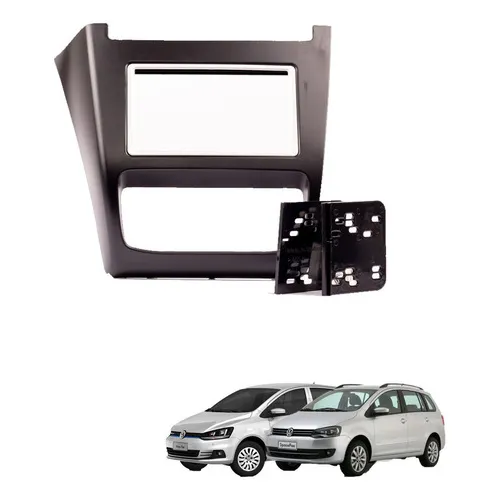 Moldura Dvd 2 Din Spacefox Fox 2014 2015 2016 2017 Foto 1