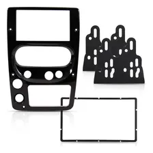 Moldura Dvd 2 Din Troller 09 10 11 12 13 Black Piano Foto mini 1