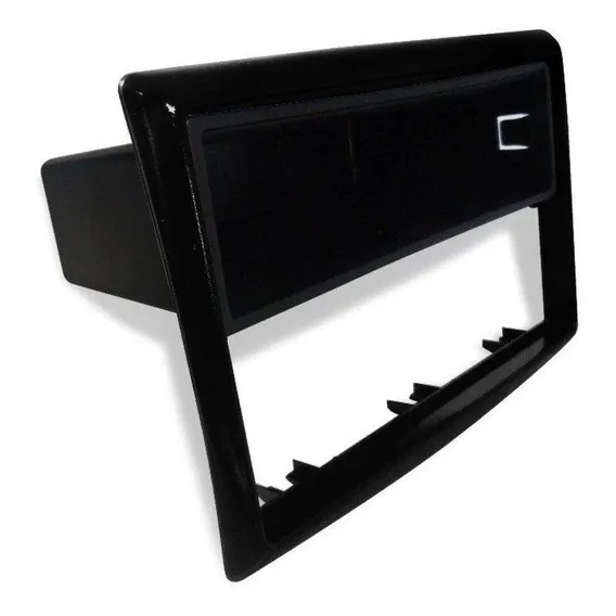 Moldura Dvd 2din 1din Megane Int Porta Objeto Black Piano Foto 1