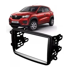 Moldura Dvd 2din Duster E Sandero Oroch Captur Kwid Preto Foto mini 2