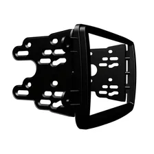Moldura Dvd 2din Duster Sandero Logan - Black Piano Chines Foto mini  3