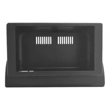 Moldura Dvd 2din Multimidia Mp5 Fiat Uno Mille Fiorino Cinza Foto mini 3