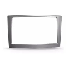 Moldura Dvd 2din Vectra Corsa Montana Meriva - Prata. Foto mini 2