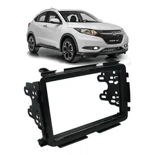 Moldura Dvd Honda Hr-v Black Piano 2 Din 2015-2016 Foto mini 1