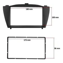 Moldura Dvd Ou Multimidia 2 Din Hyundai Ix35 Foto mini 4