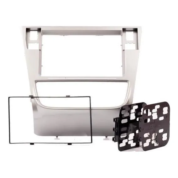 Moldura Expex 2 Din Gol G6 Prata Botao Na Moldura Epx 219 Foto 1