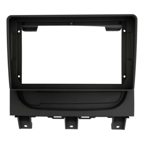 Moldura Fiamon 9 4263 Fiat Palio 2014 Até 2018 Preta Foto 1