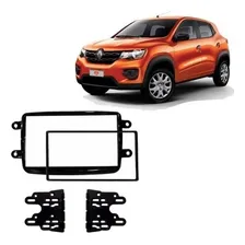 Moldura Fiamon Duster/sandero/logan/kwid/captur Black Piano Foto mini 4