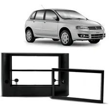 Moldura Fiat Stilo 2 Din Preta + Moldura Intermediaria Foto mini 1
