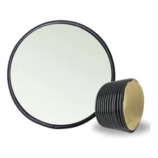 Moldura Flexivel Preta Auto Adesiva de Encaixe Para Espelho de Qualquer Formato Rolo Com 50 Metros Inove Papéis De Parede cor Preto Foto  mini 1