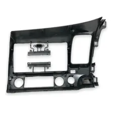 Moldura Honda Civic 2 Din 9 Polegadas Grafite 2007 A 2011 Foto mini 4