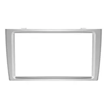 Moldura Multimidia 2 Din Peugeot 308 408 Prata Foto mini  2