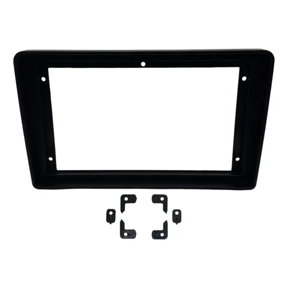 Moldura Multimidia 9 Polegadas Fiat Toro 2022 Preto Fosco Foto 1