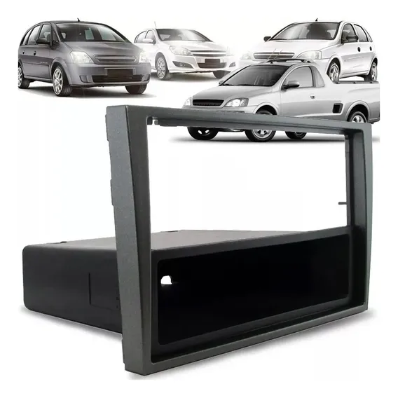 Moldura Multimidia Dvd 1 Din Gm Corsa Montana Meriva Vectra Foto 1