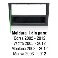 Moldura Multimidia Dvd 1 Din Gm Corsa Montana Meriva Vectra Foto mini 2