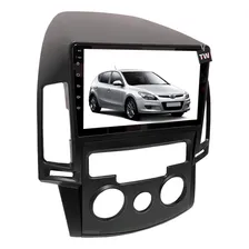 Moldura Multimídia I30 9 Polegadas 2007/2012 Ar Analógico Cor Hyundai I30 2012 Foto mini 1