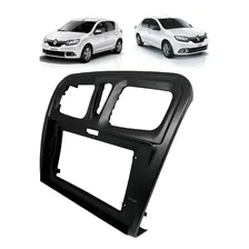 Moldura Multimidia Tela 10 Polegadas Renault Sandero Logan Foto mini 2