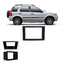 Moldura Painel 1 Din Para Cd Radio Usb Ecosport 2003 A 2012 Foto mini 1