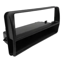 Moldura Painel 1din Toyota Corolla Fielder 2003 A 2008 Preto Foto mini 2