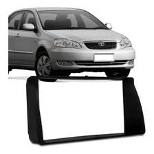 Moldura Painel 2 Din Corolla 2003 A 2007 Preto Foto mini 1