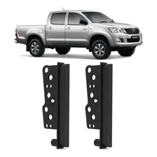 Moldura Painel 2 Din Corolla Etios Hilux Multimidia Dvd Som Foto mini 3