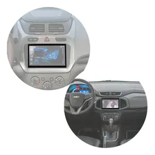Moldura Painel 2 Din Dvd Gm Chevrolet Spin 2013 À 2018 Cinza Foto mini 4
