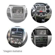 Moldura Painel 2 Din Dvd Toyota Hilux Sw4 Std Srv 05 À 2011 Foto mini 2