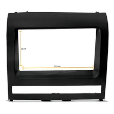 Moldura Painel 2 Din Idea 2009 2010 Dvd Multimidia Preto Foto mini 3